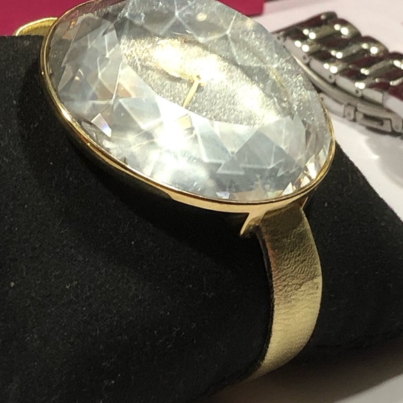 Rare large lucite vintage watch 💎 - Picture 2 of 6